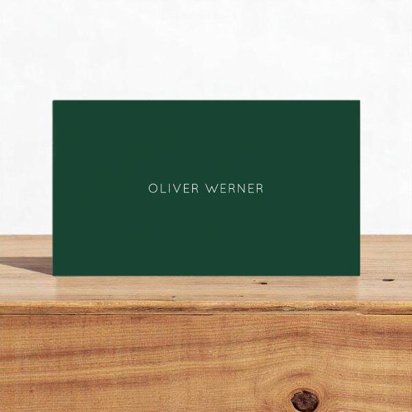 Minimal of the minimalist elegant dark-green