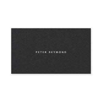 minimal of the minimalist style black
