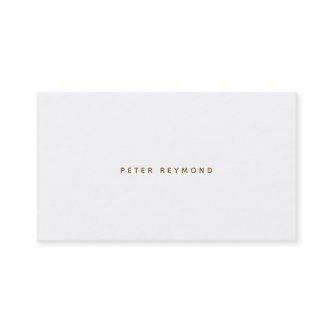 minimal of the minimalist style white