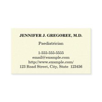 Minimal Paediatrician