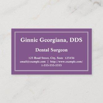 Minimal & Plain Dental Surgeon