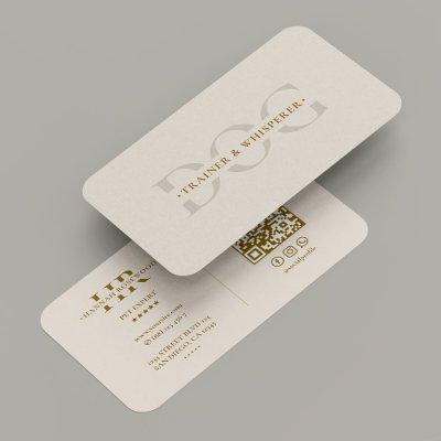 Minimal Professional Monogram Sand Modern