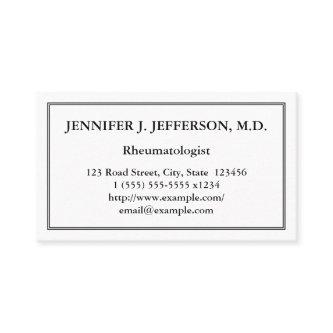Minimal Rheumatologist