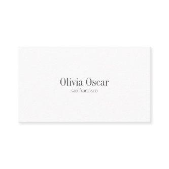 Minimal Simple Black White Modern Professional