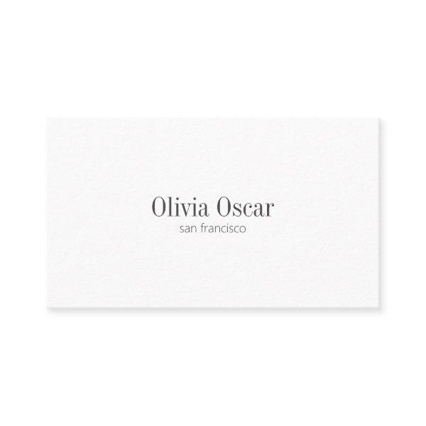 Minimal Simple Black White Modern Professional