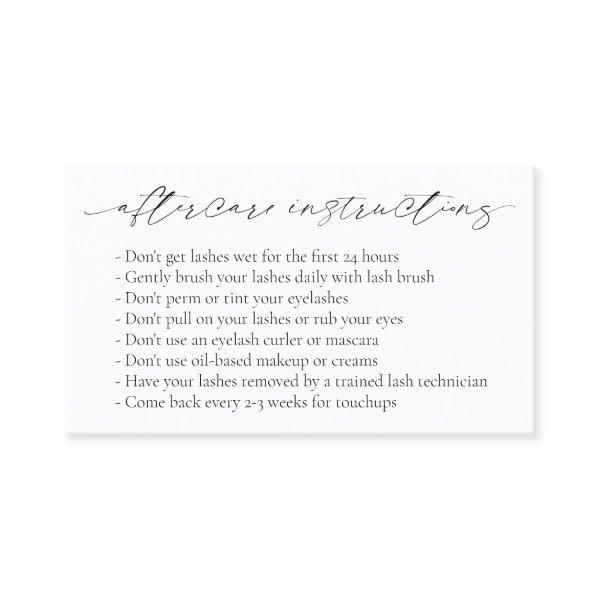 Minimal Simple Modern Aftercare Elegant