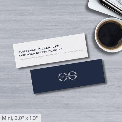 Minimal Simple Slim  with Logo
