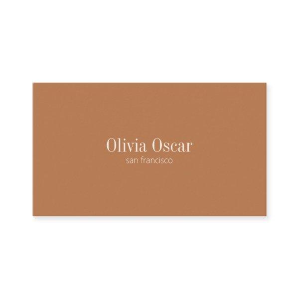 Minimal Simple Terracotta White Clean Space Modern