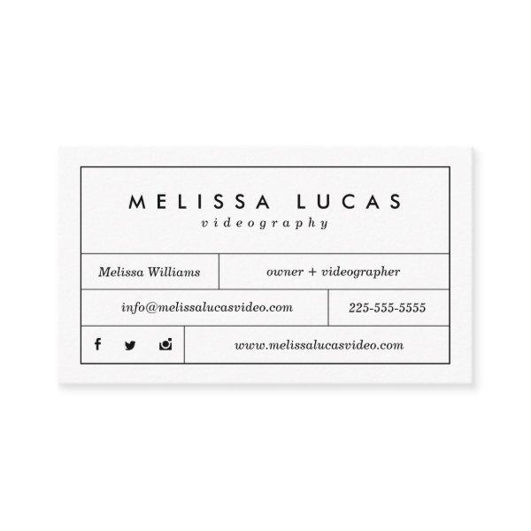 Minimal Stylish Videography