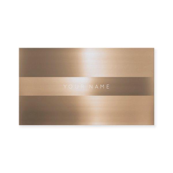 Minimalism Golden Cupper Metallic Vip