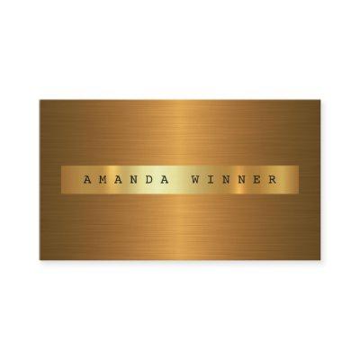 Minimalism Metallic Shiny Texture Vip Golden Glam