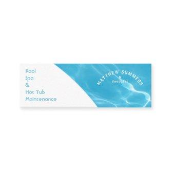 Minimalist Abstract Pool Water Ripples     Mini