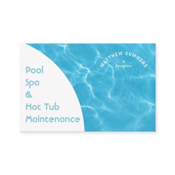 Minimalist Abstract Pool Water Ripples UK / Euro