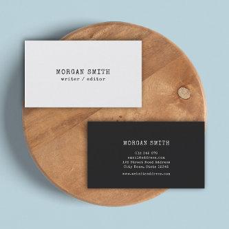 Minimalist and Trendy Typewriter Dark Gray