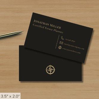 Minimalist Black and Gold