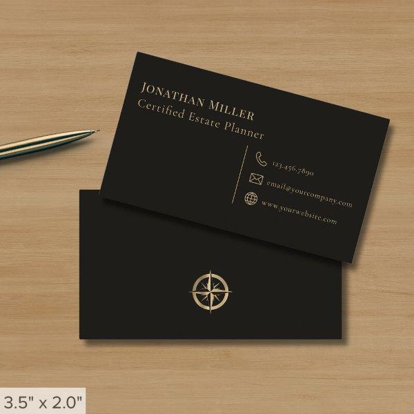Minimalist Black and Gold