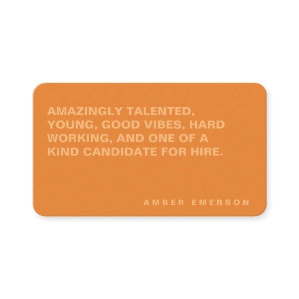 Minimalist Bold Large Quote