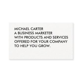 Minimalist Bold Large Text