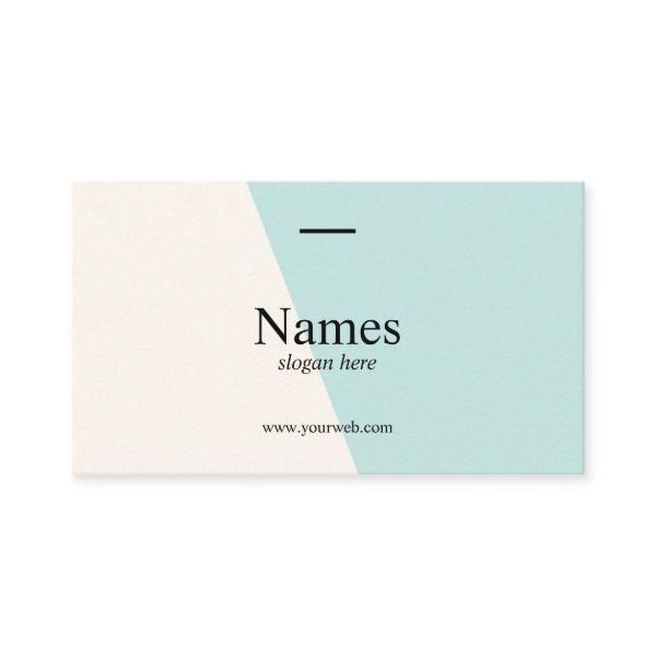 Minimalist Clean Pastel Typo