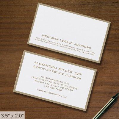 Minimalist Company  with Border