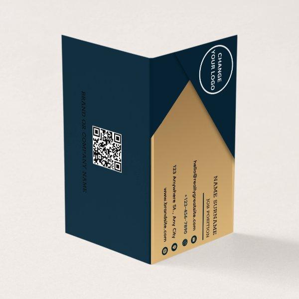 Minimalist Company Logo Folded