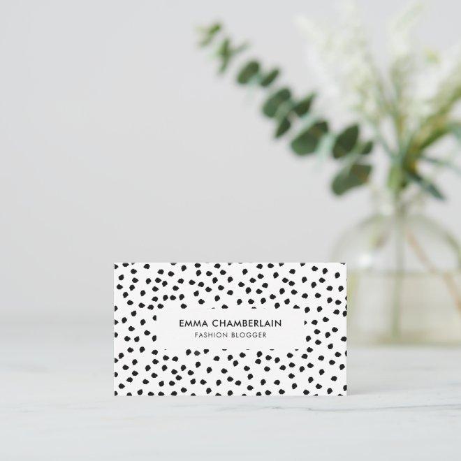 Minimalist Dalmatian Print Modern Custom