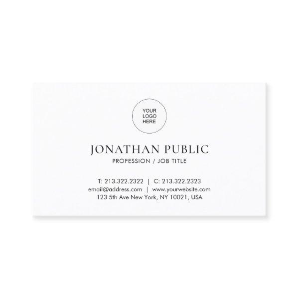 Minimalist Design Add Logo Here Template Modern