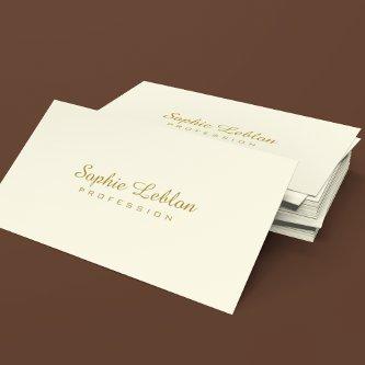 Minimalist Elegant Basic Simple Plain