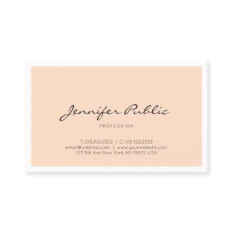 Minimalist Elegant Design Professional Modern