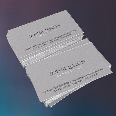 Minimalist Elegant Gray premium
