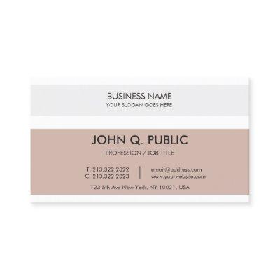 Minimalist Elegant Harmonic Colors Company Plain