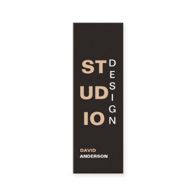 Minimalist Elegant Logo Interior Studio Design Mini