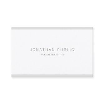 Minimalist Elegant Modern Simple Plain Luxury
