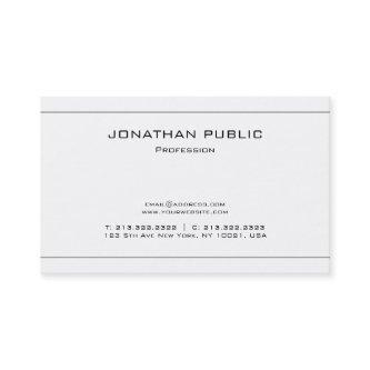Minimalist Elegant Plain Modern Design Trendy