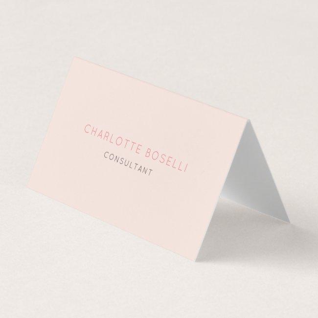 Minimalist Elegant Professional