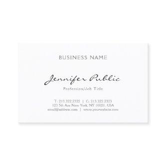 Minimalist Elegant Professional Modern Simple