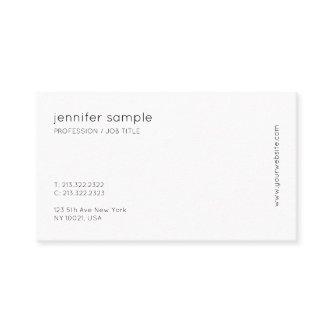 Minimalist Elegant Simple Design Modern Plain Chic