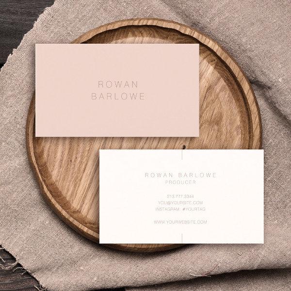 Minimalist Elegant Stylish Understated Typography
