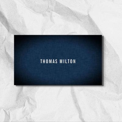 Minimalist Elegant Texture Blue Consultant