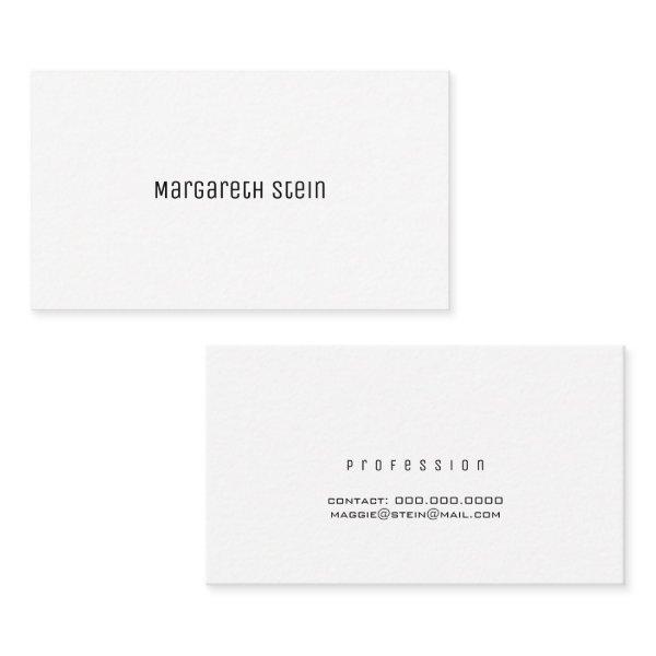 minimalist elegant unica one font style white