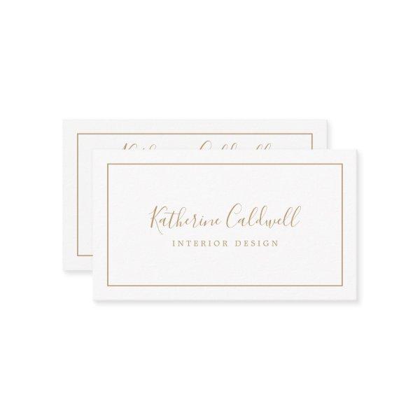 Minimalist Gold