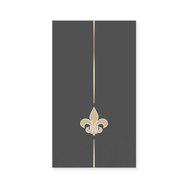 Minimalist Gold FLEUR DE LYS
