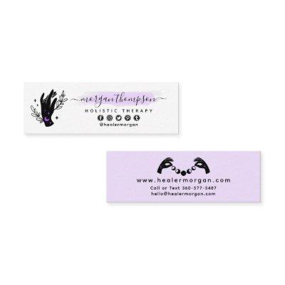 Minimalist Hands & Moon Phases Metaphysical Reiki Mini