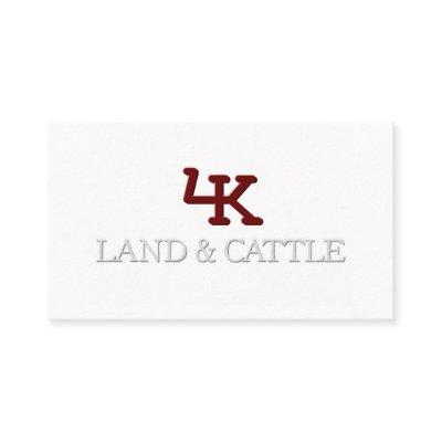 Minimalist Logo Embossed Effect