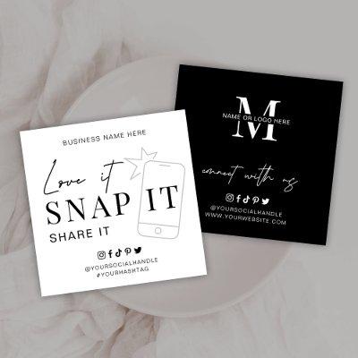 Minimalist Love Snap Share Tag Us On Social Media