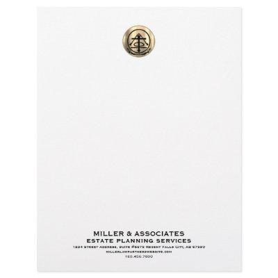 Minimalist Luxury Company Letterhead