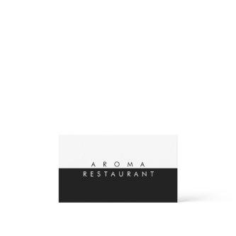 Minimalist Modern  black white