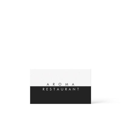 Minimalist Modern  black white
