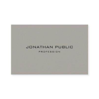 Minimalist Modern Chic Clean Template Professional