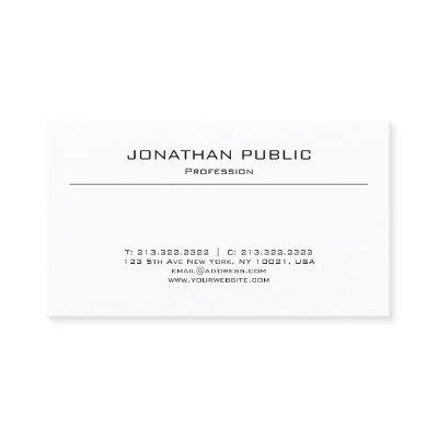 Minimalist Modern Design Elegant Plain Trendy